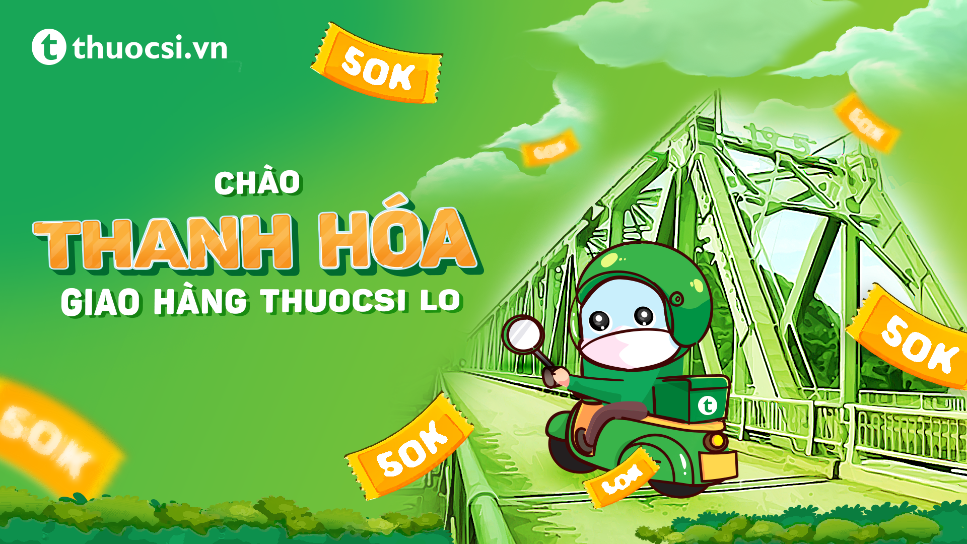 Chào Thanh Hóa - Giao hàng Thuocsi lo