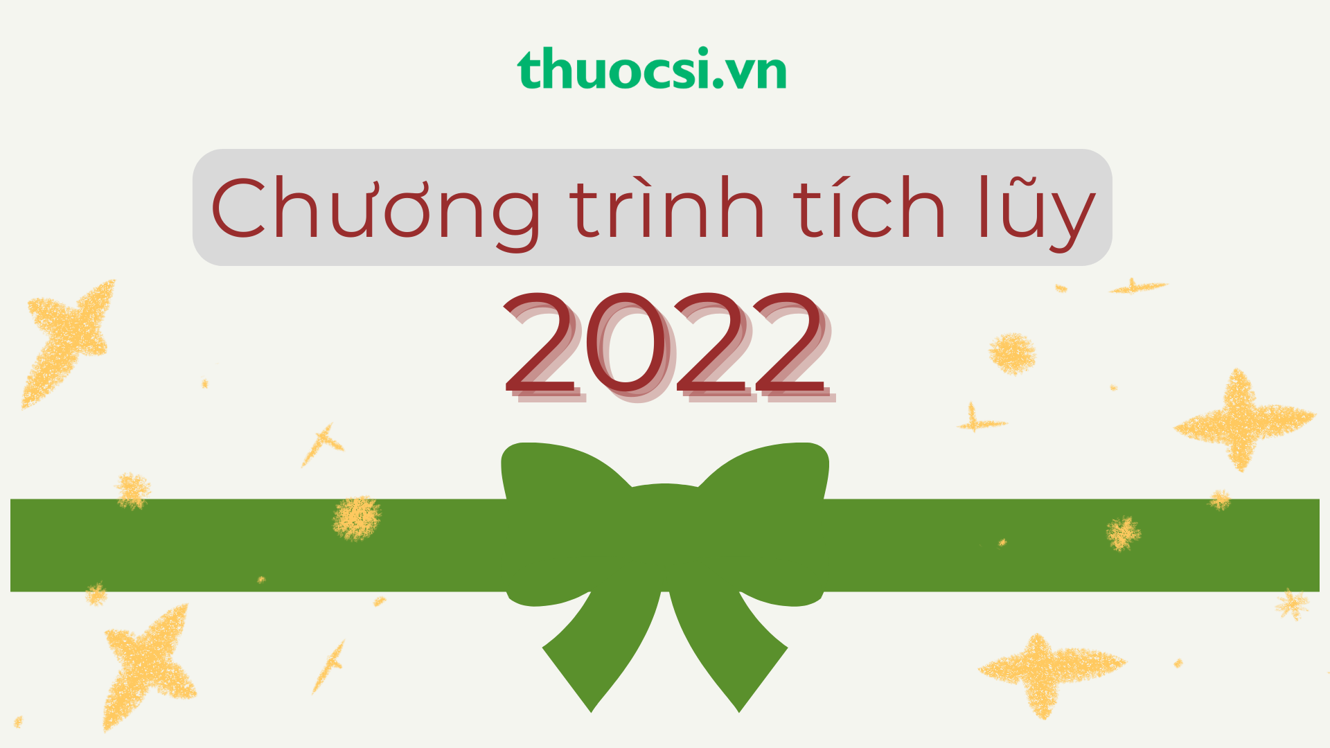 Chương trình tích lũy điểm năm 2022 tại thuocsi.vn