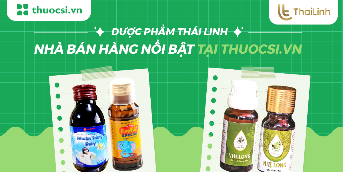 Dược phẩm Thái Linh - Nhà bán hàng nổi bật tại thuocsi.vn