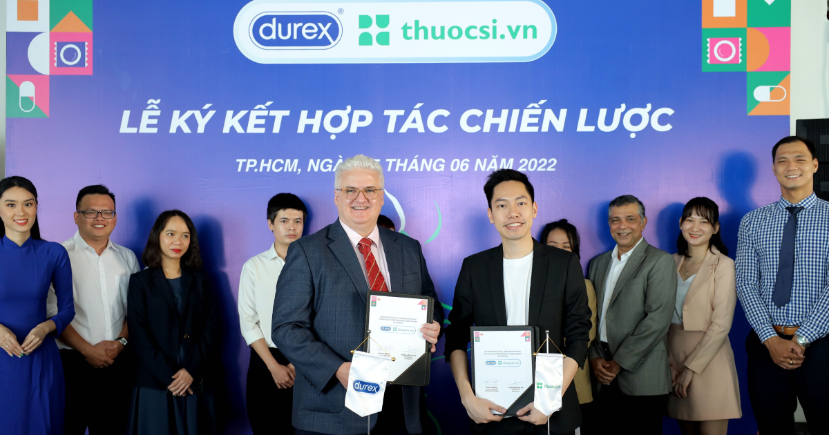 Lễ ký kết hợp tác chiến lược giữa thuocsi.vn và Durex