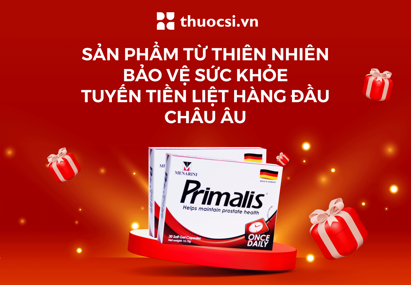 Primalis – Sản phẩm từ thiên nhiên cho sức khỏe tuyến tiền liệt 