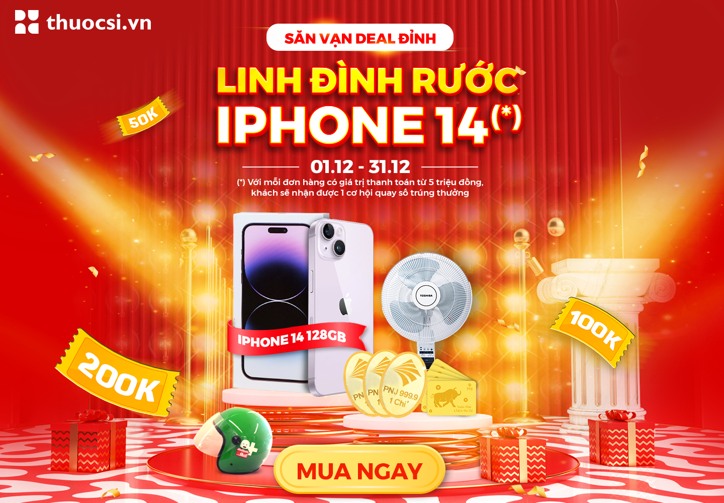 Săn vạn deal đỉnh - Linh đình rước Iphone 14