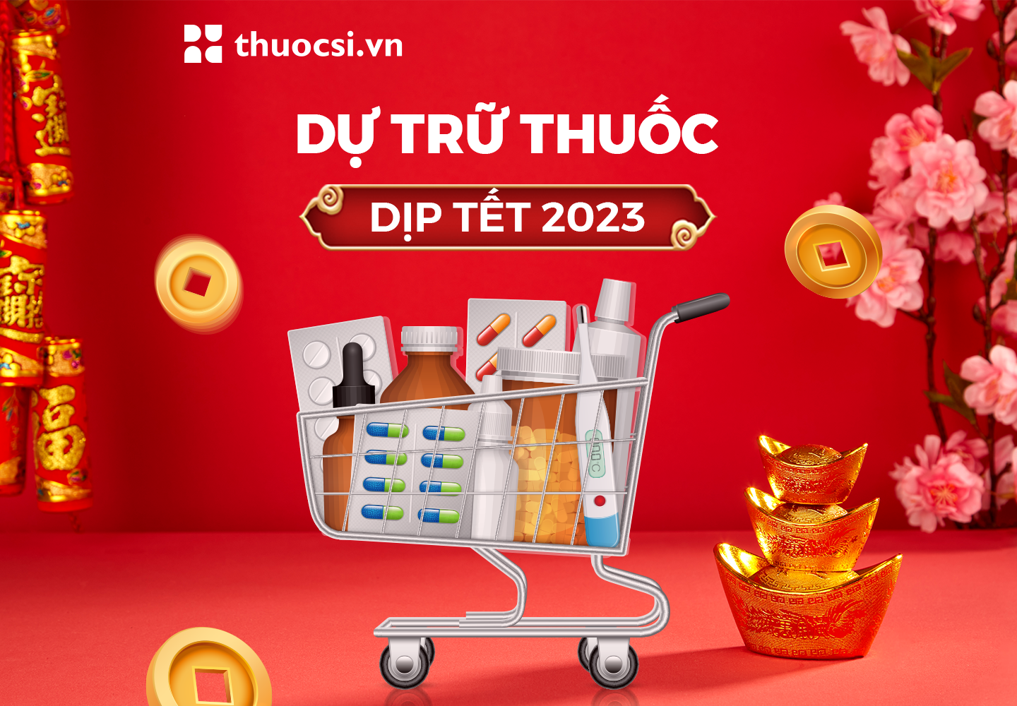 Dự trữ thuốc dịp tết 2023