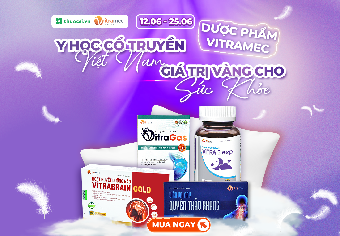 Chăm sóc sức khoẻ cộng đồng từ dược phẩm thiên nhiên Vitramec