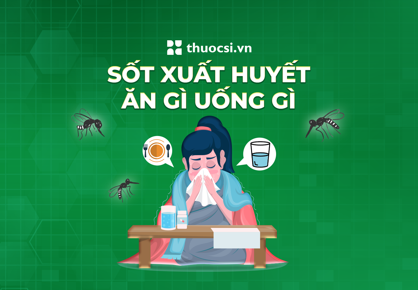 Sốt xuất huyết - Dinh dưỡng ra sao để nhanh phục hồi thể trạng? 