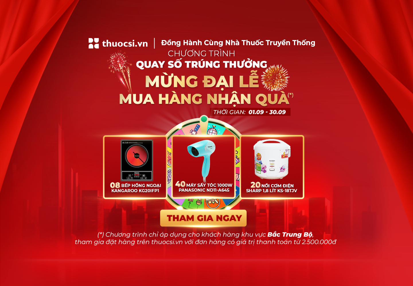 Mừng Đại Lễ - Mua Hàng Nhận Quà