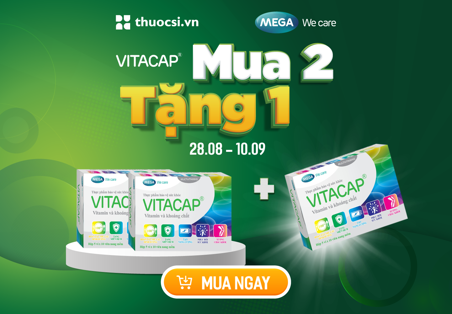 Vitacap - Mua 2 được 3 