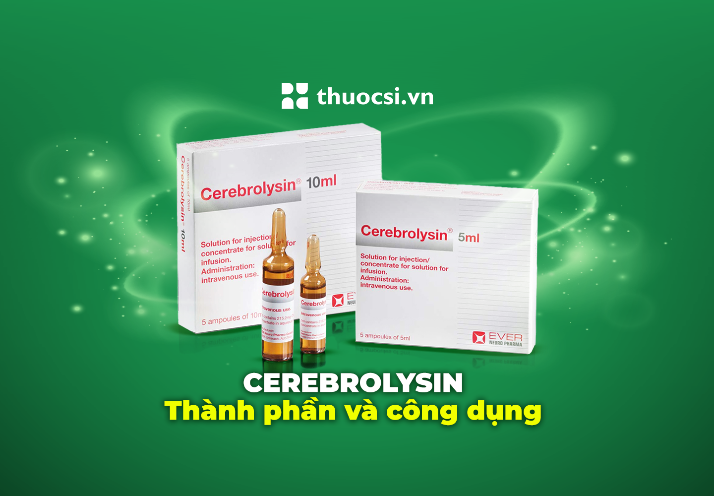 Cerebrolysin có công dụng gì?