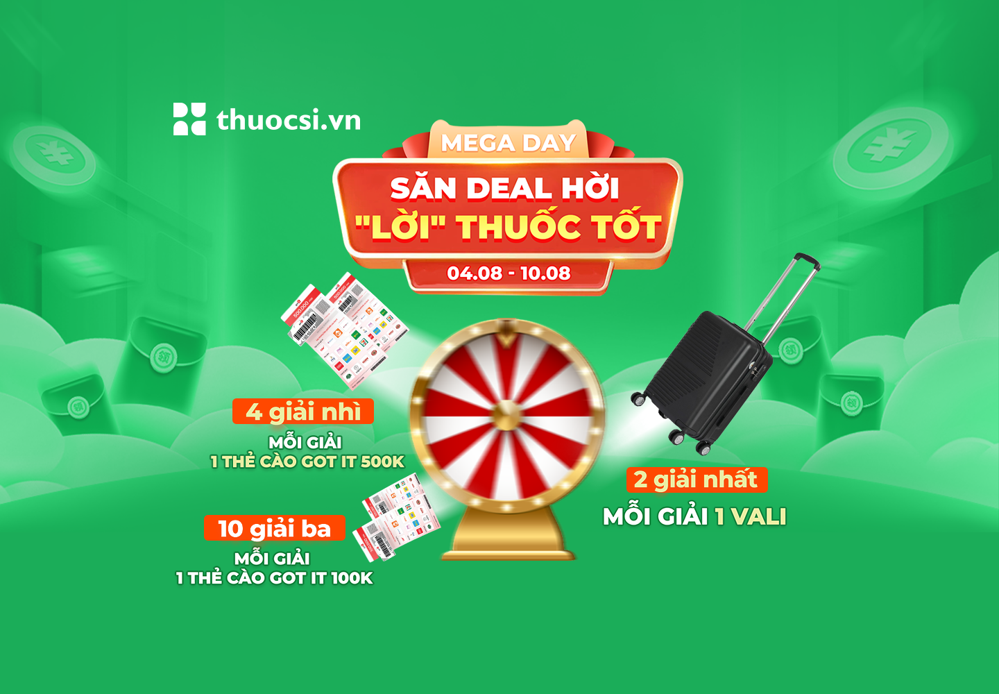 Mega Day Tháng 8 - Săn deal hời, 