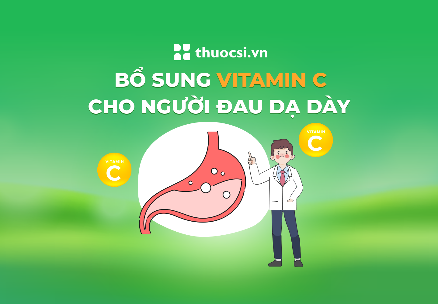 Vitamin C cho người đau dạ dày