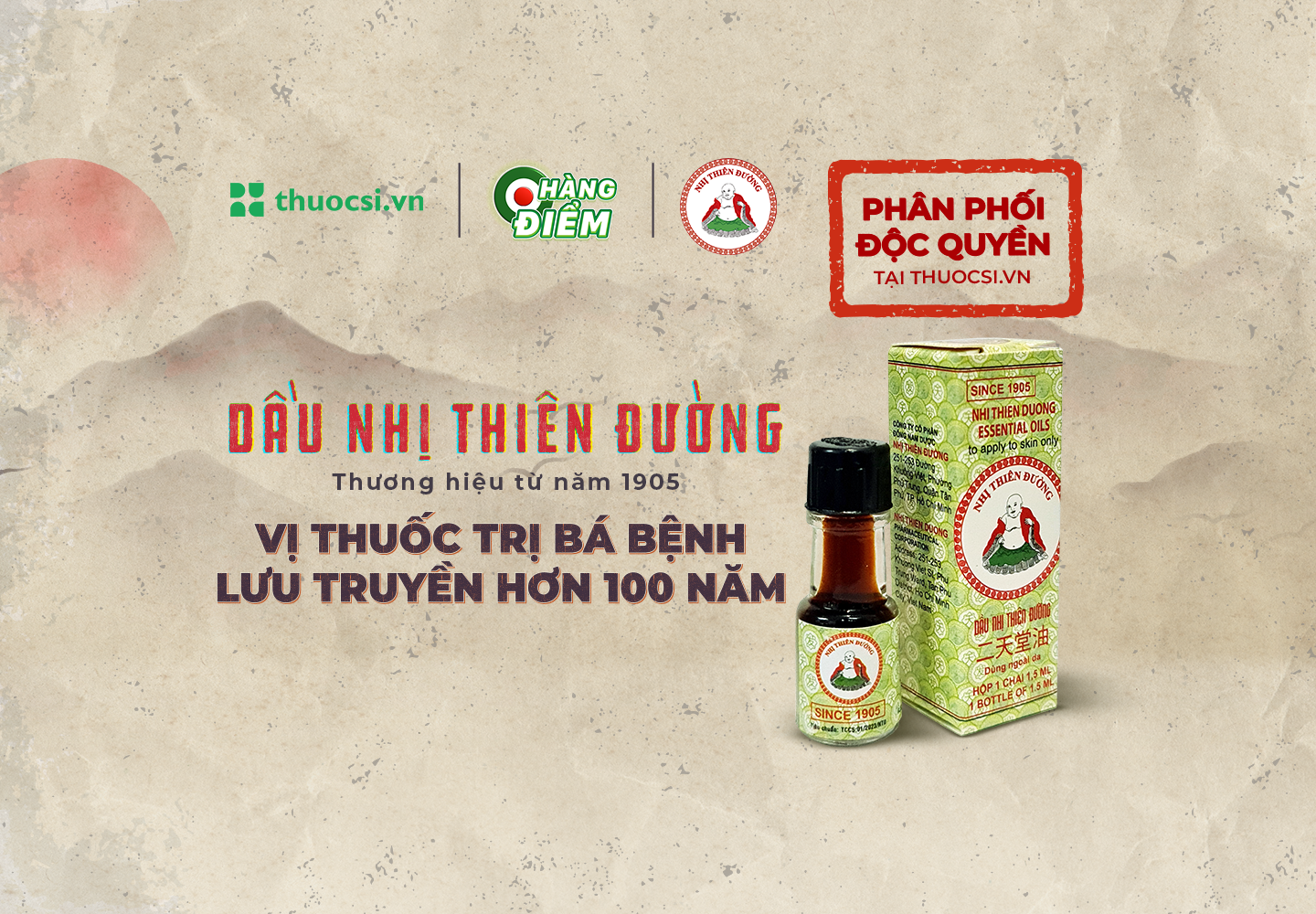 Dầu Nhị Thiên Đường - Vị thuốc trị bá bệnh