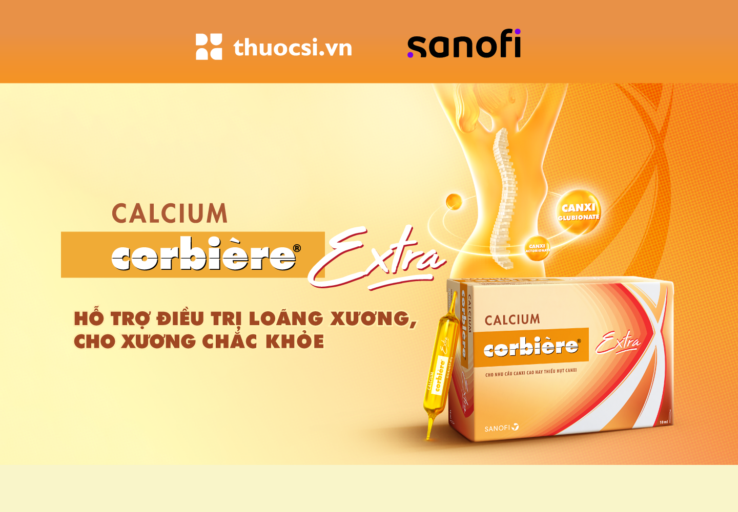 Tổng quan về canxi và sản phẩm bổ sung canxi từ Sanofi