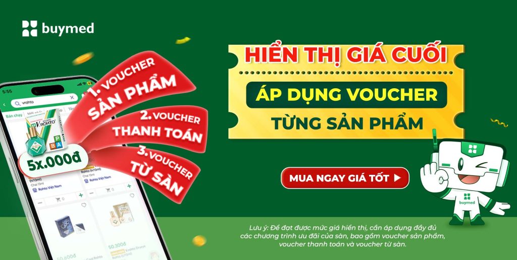 Giá sau chiết khấu tại Thuocsi.vn