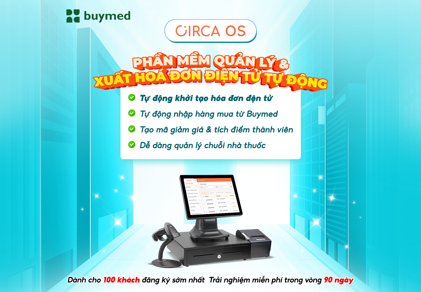CIRCA OS - PHẦN MỀM QUẢN LÝ BÁN HÀNG TOÀN DIỆN DÀNH CHO NHÀ THUỐC
