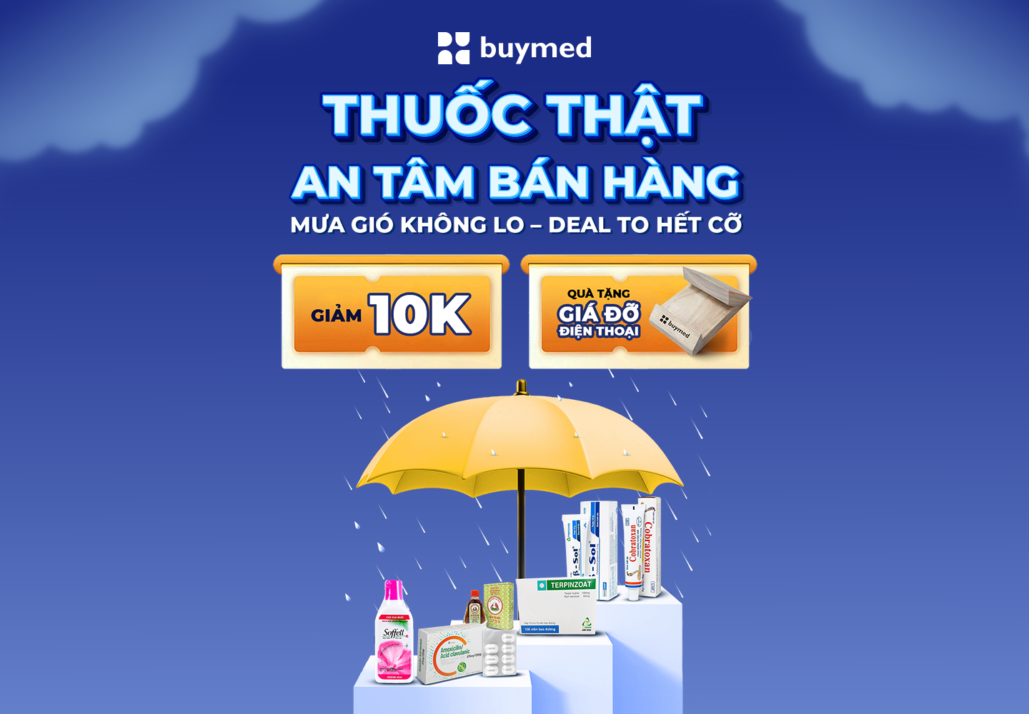 DEAL MÙA MƯA – MƯA RƠI, DEAL TỚI. THUỐC CHÍNH HÃNG – ĐẦY ĐỦ HÓA ĐƠN