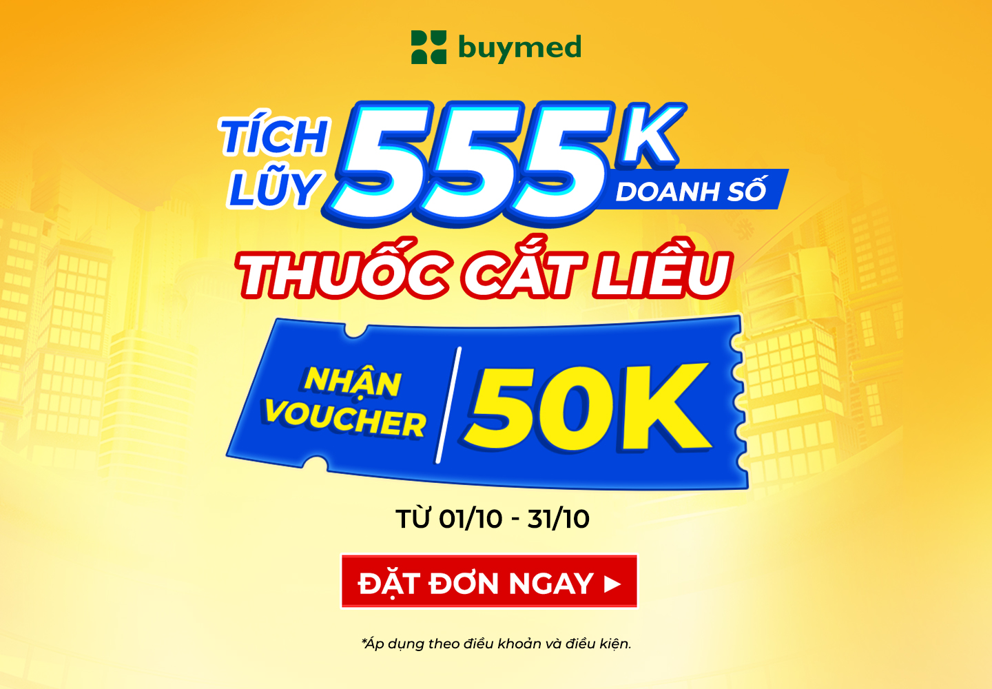 NHẬN VOUCHER ĐẾN 150K – KHI MUA THUỐC HÀNG BUYMED TUYỂN CHỌN