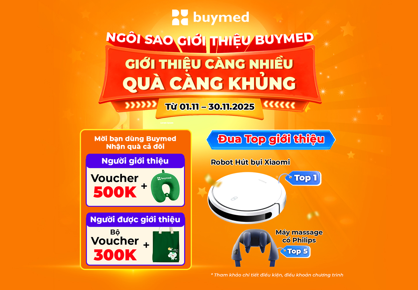 GIỚI THIỆU BẠN MỚI DÙNG BUYMED - NHẬN QUÀ CẢ ĐÔI