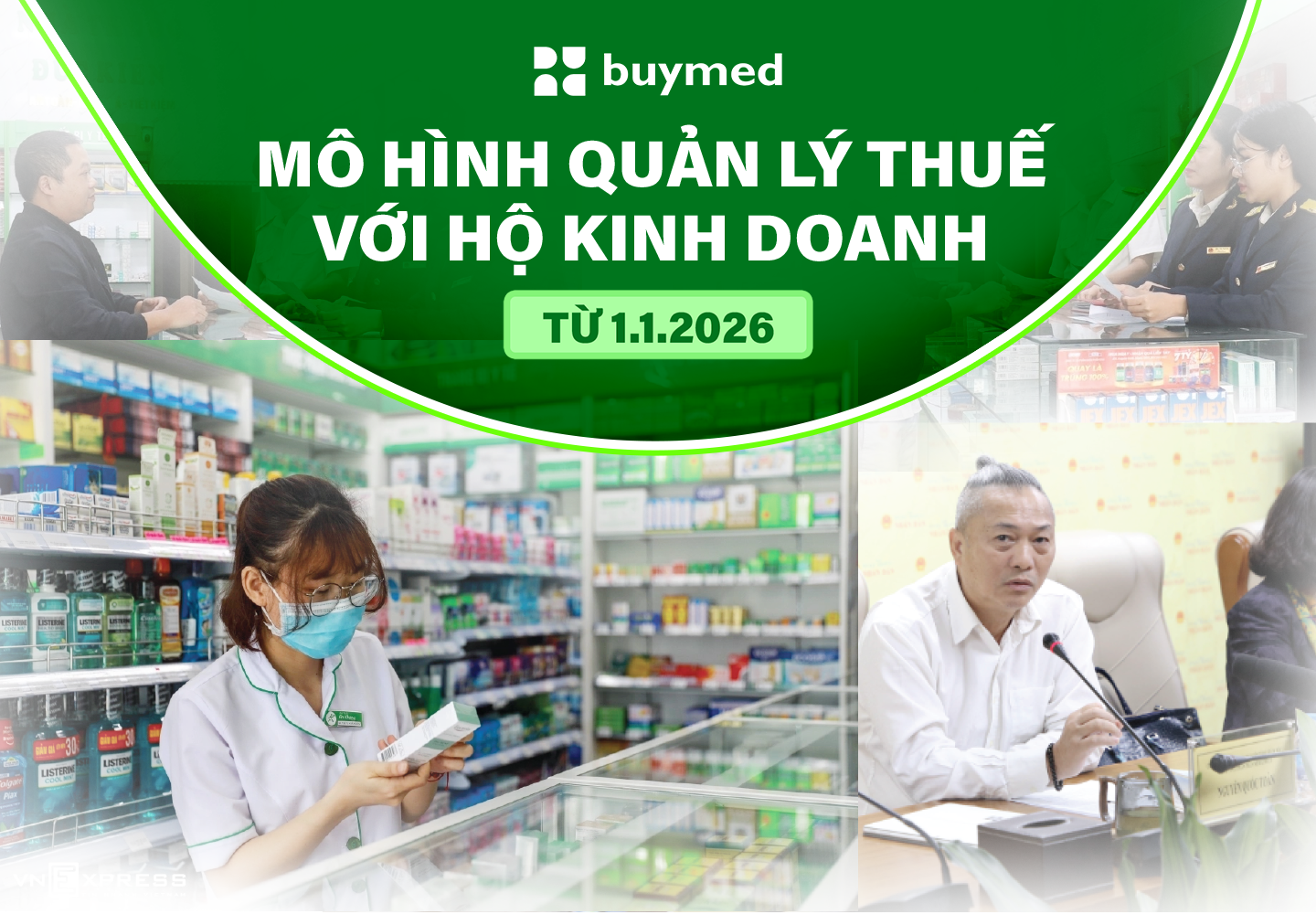 Mô hình quản lý thuế với hộ kinh doanh từ 1.1.2026