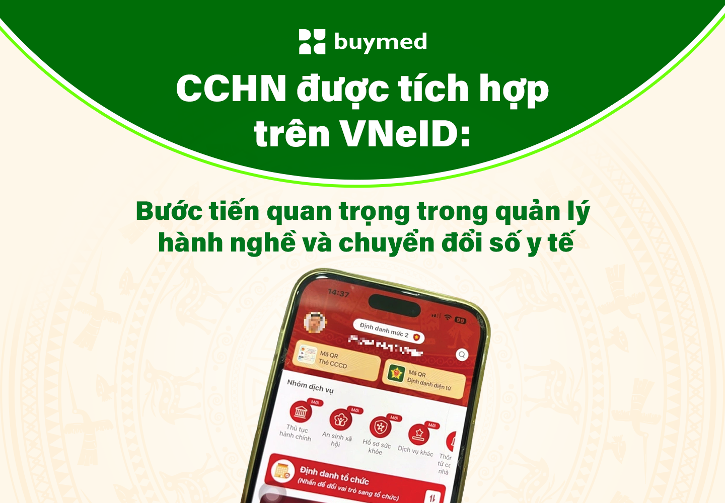 CCHN được tích hợp trên VNeID: Bước tiến quan trọng trong quản lý hành nghề và chuyển đổi số y tế