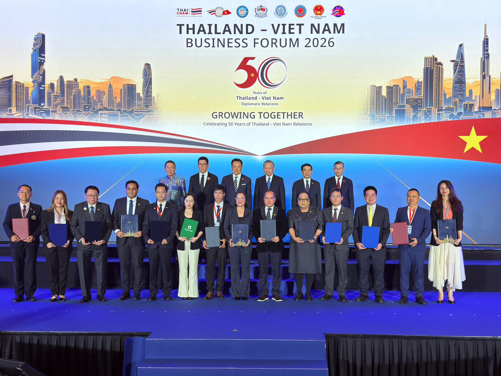 BUYMED CÙNG 17 ĐỐI TÁC KÝ KẾT THỎA THUẬN TẠI DIỄN ĐÀN DOANH NGHIỆP THÁI LAN – VIỆT NAM 2026